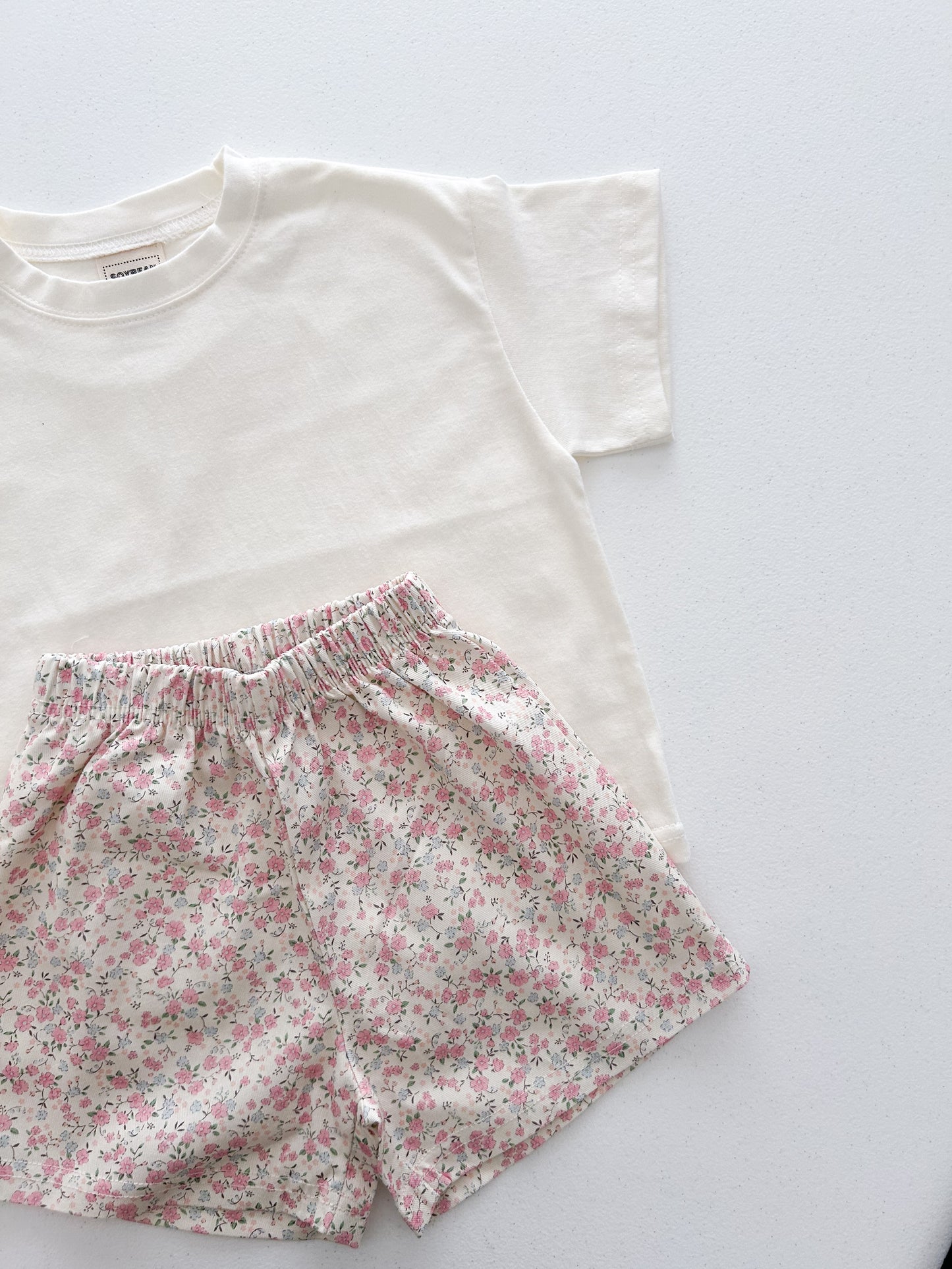 Kids Soy SS25 Floral Shots (1-6y) - Pink