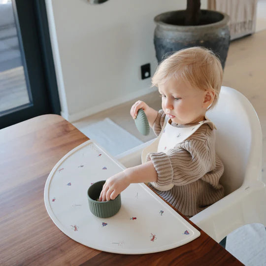 Mushie Silicone Baby Food Containers 3-Pack - Green Combo - AT NOON STORE