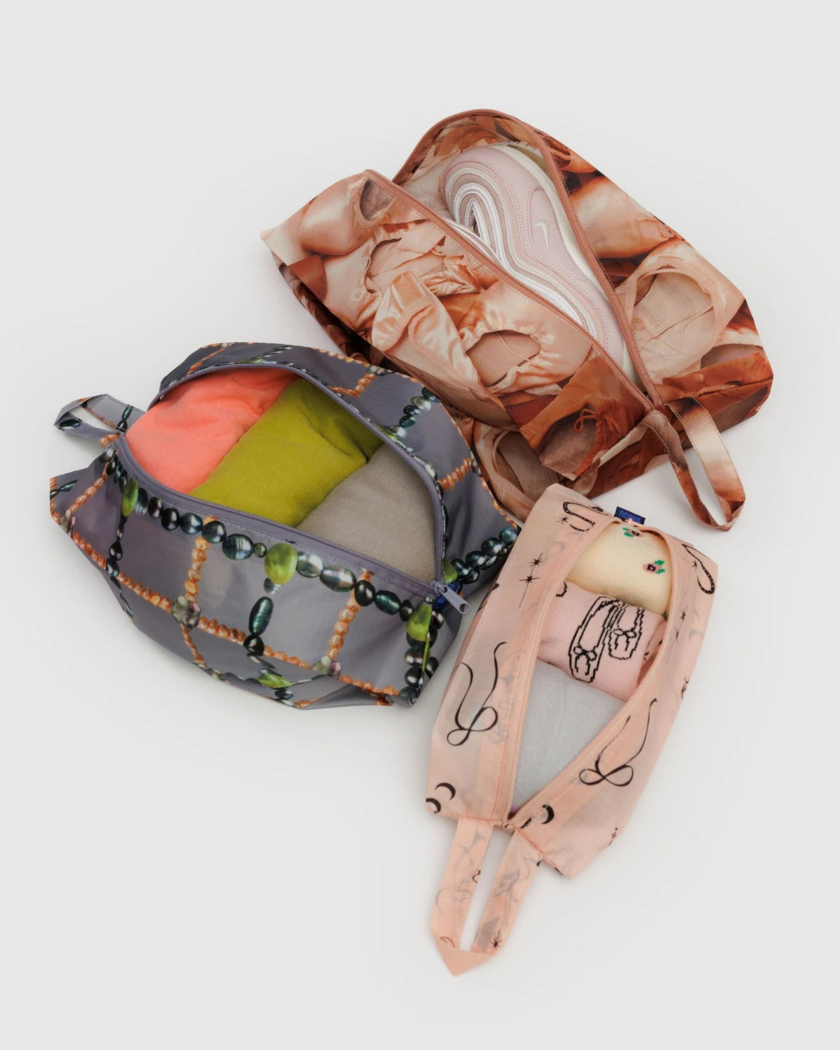 BAGGU 3D Zip Set - Ballet Icons