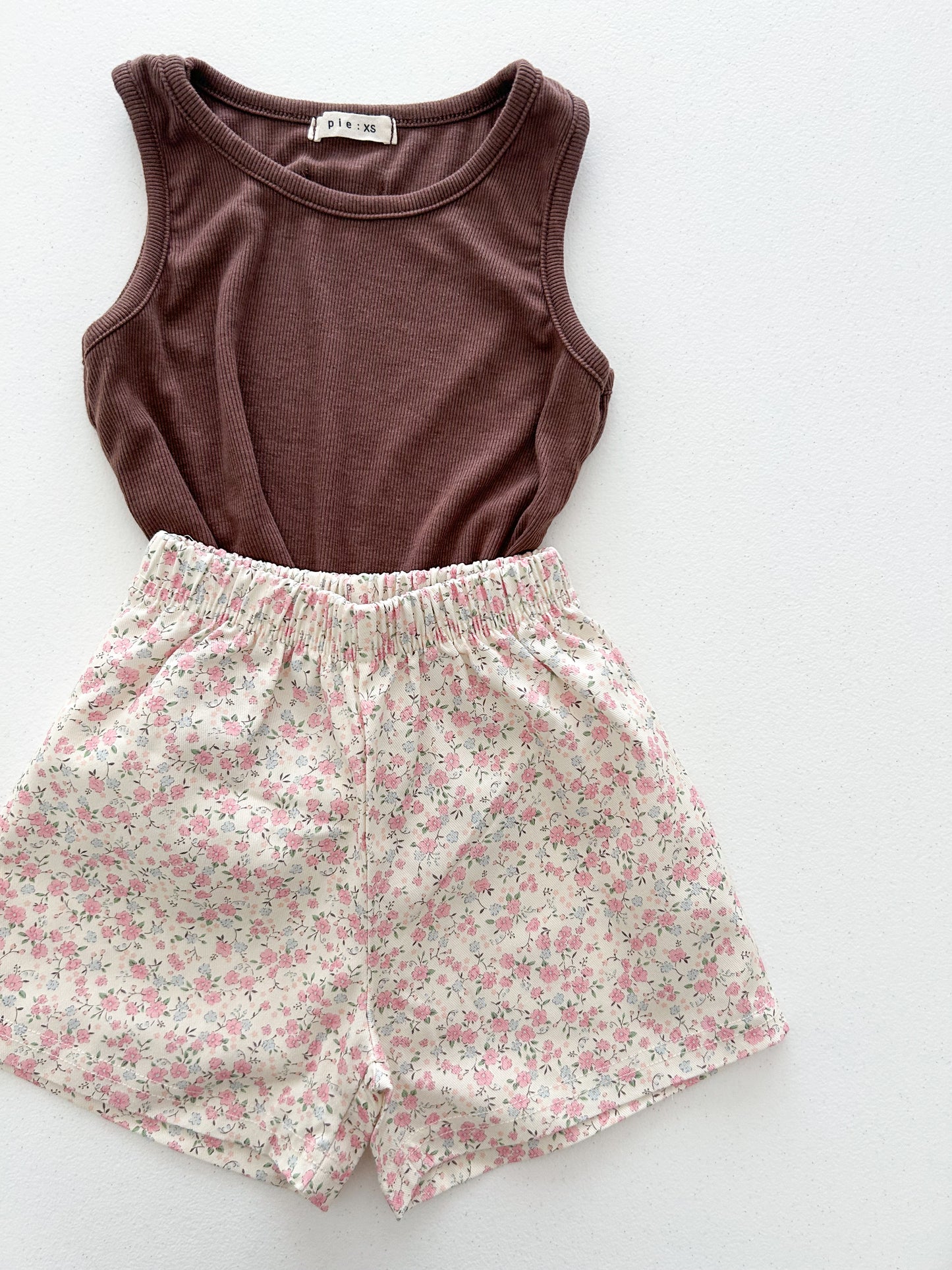 Kids Soy SS25 Floral Shots (1-6y) - Pink