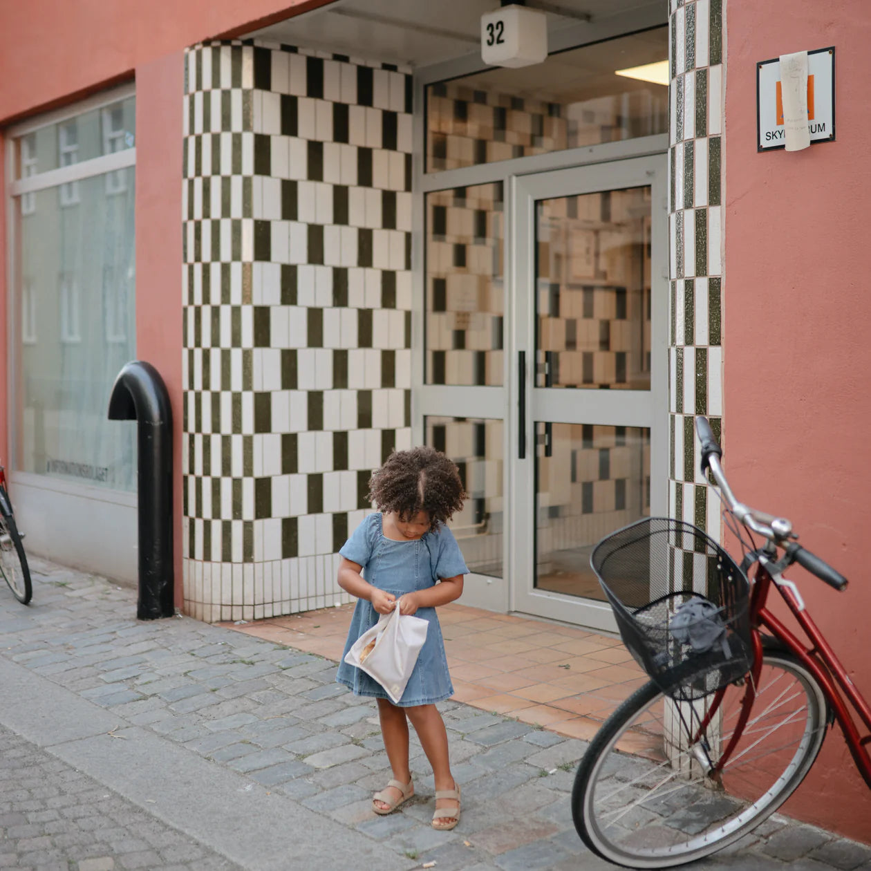 Mushie Water Resistant Wet Bag -Retro Flower - AT NOON STORE