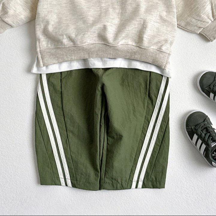 Toddler F25 Diagonal Tape Track Pants (1-6y) - 3 Colors - AT NOON STORE