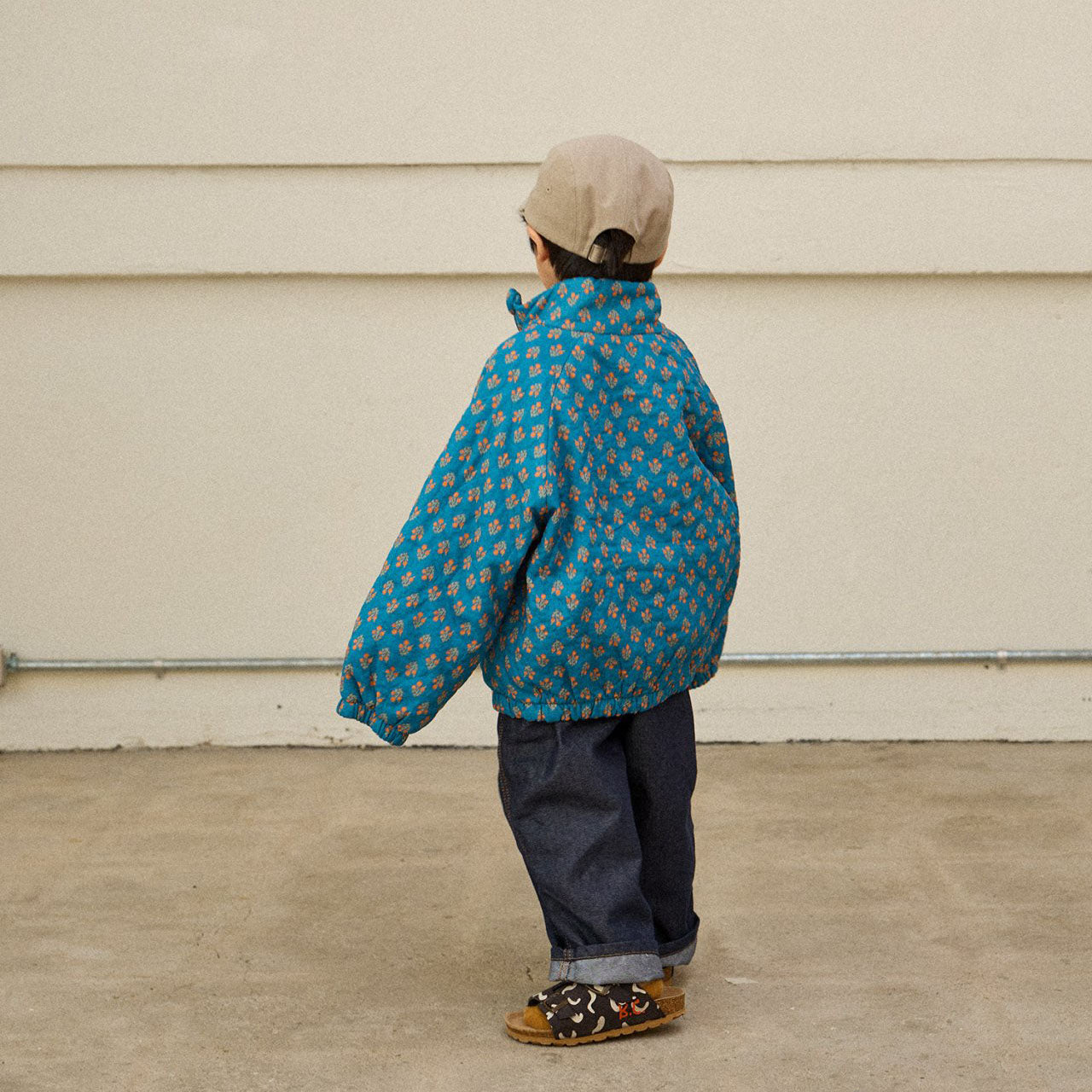 Toddler F25 Floral Padded Bomber Jacket (2-8y) - 2 Colors - AT NOON STORE