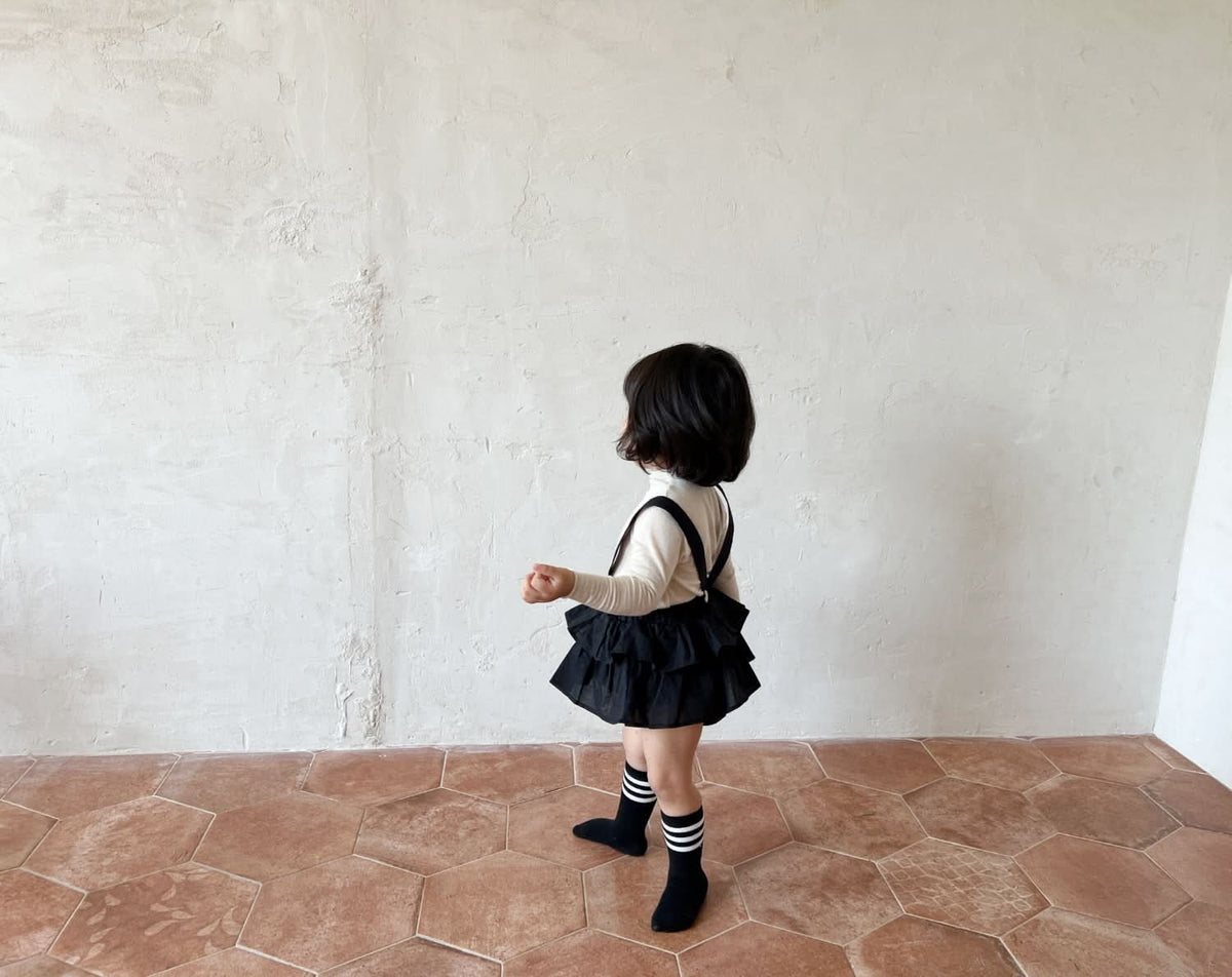 Baby Suspender Skirt with Attached Bloomer (318m) 2 Color AT NOON