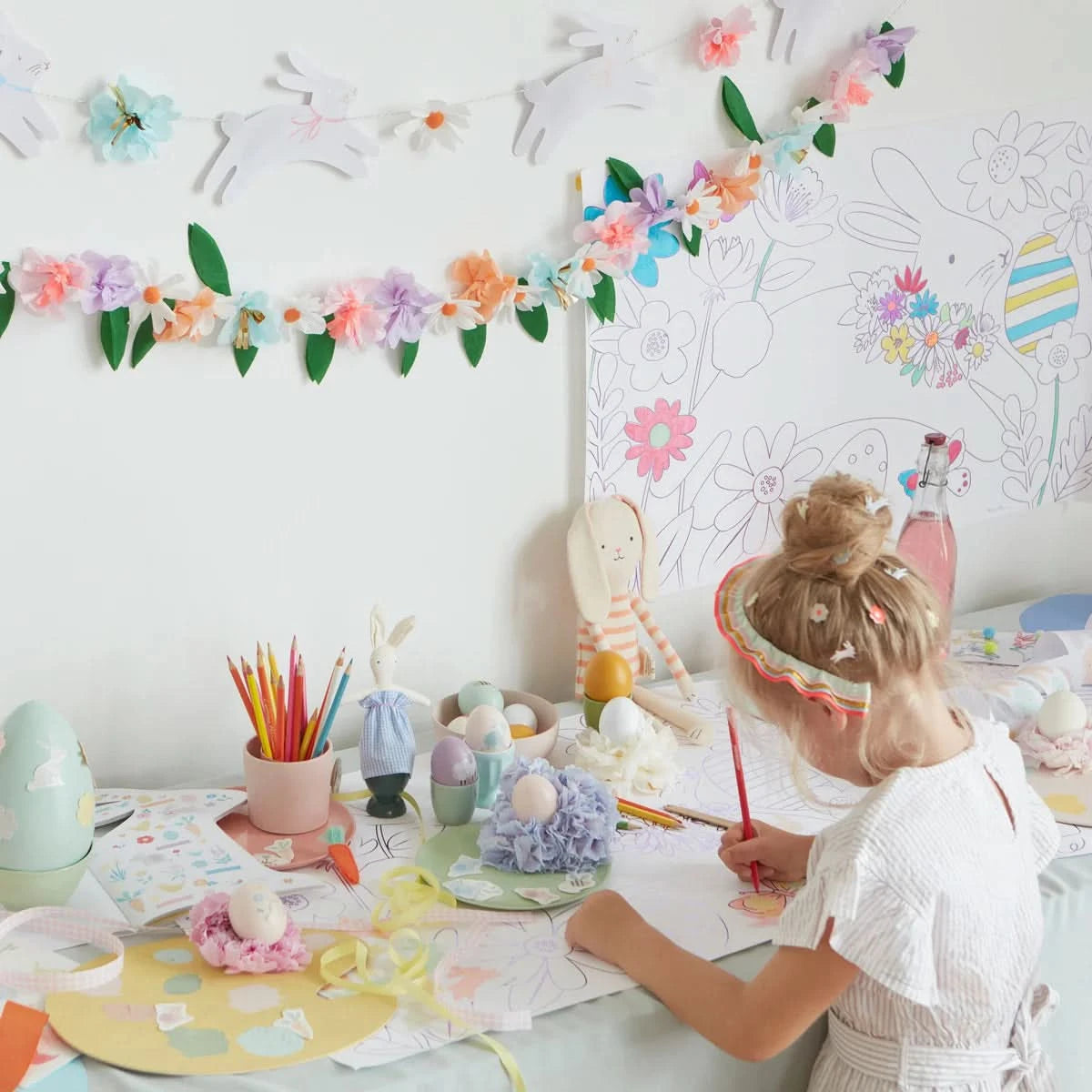 MeriMeri Spring Bunny Sticker Book - AT NOON STORE