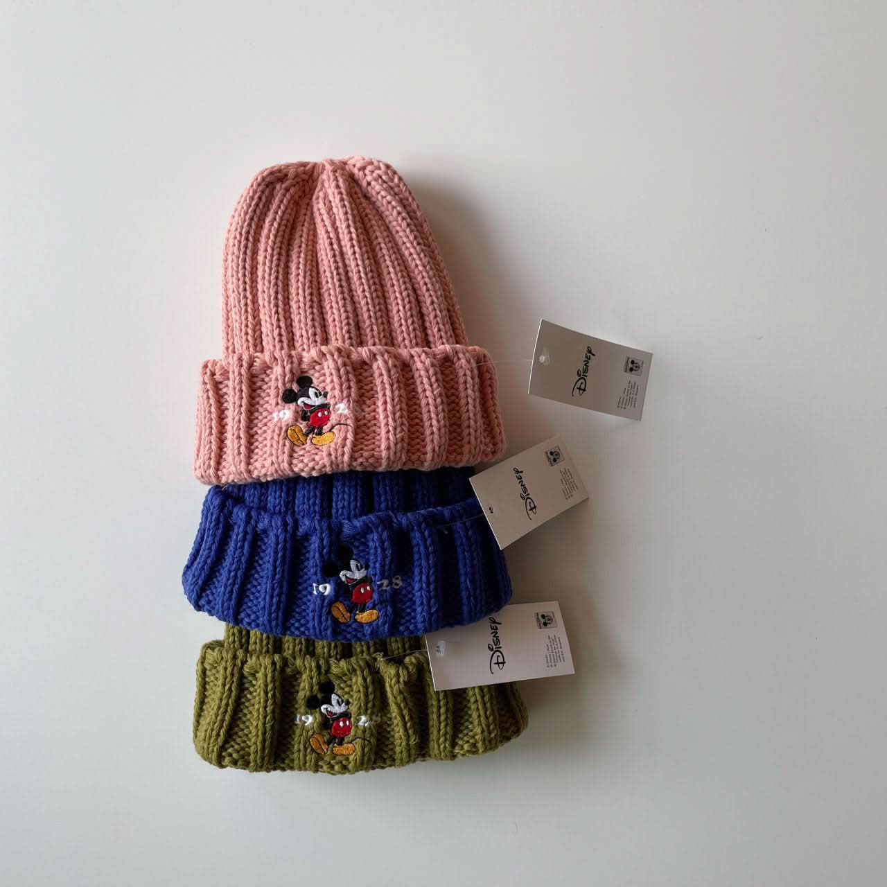 Kids Mickey Mouse Beanie (3-8y) - 8 Colors - AT NOON STORE