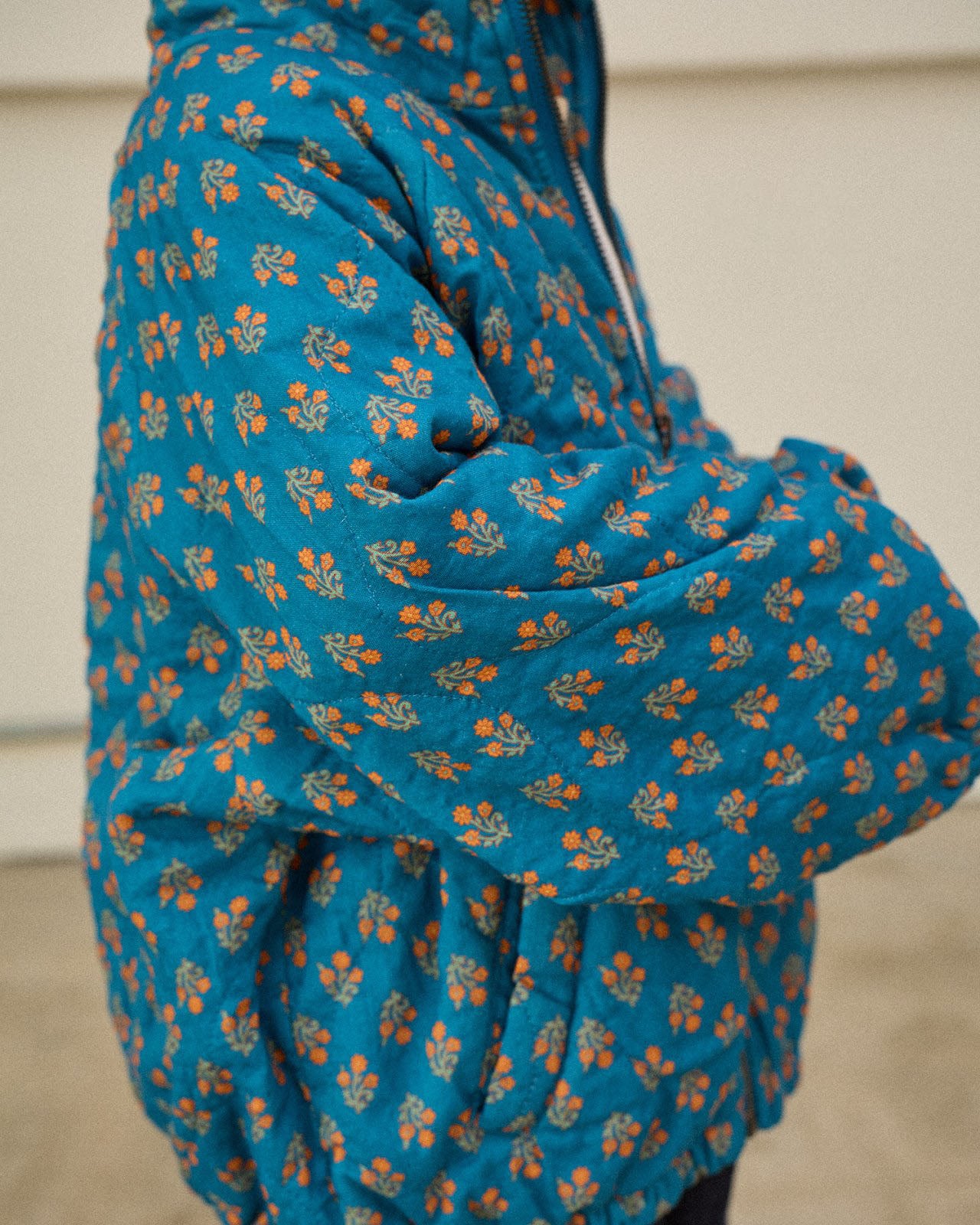 Toddler F25 Floral Padded Bomber Jacket (2-8y) - 2 Colors - AT NOON STORE