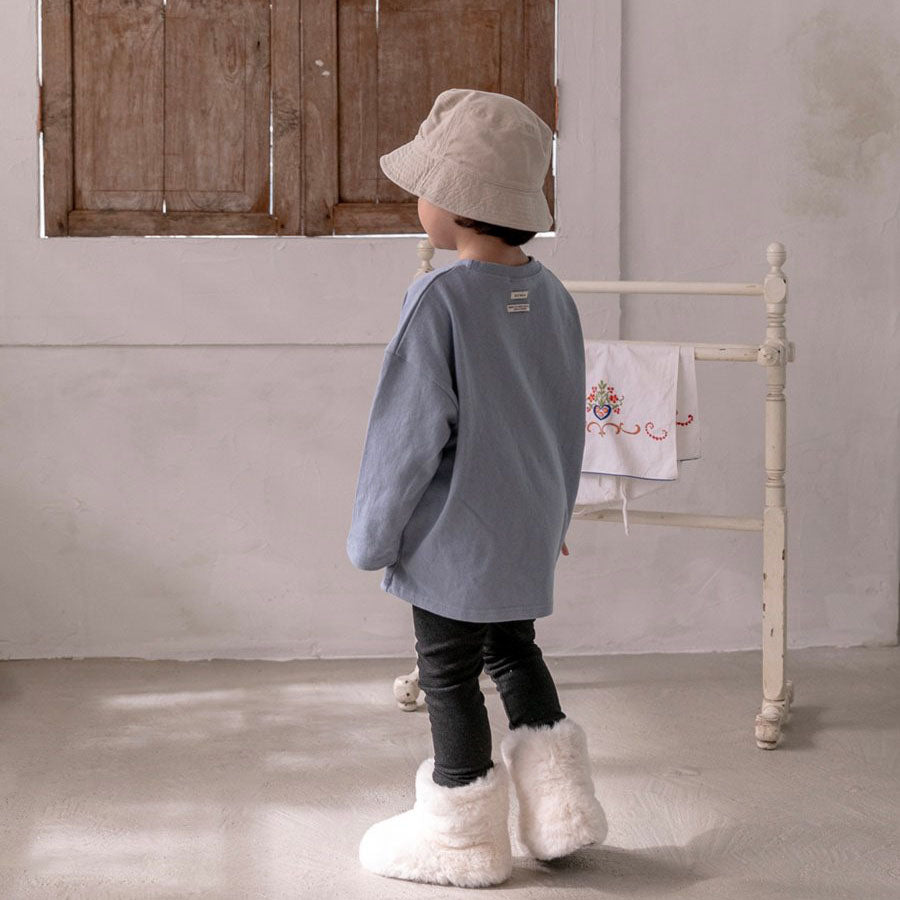 Toddler W25 Crewneck Long Sleeve Top (2-7y) - 4 Colors