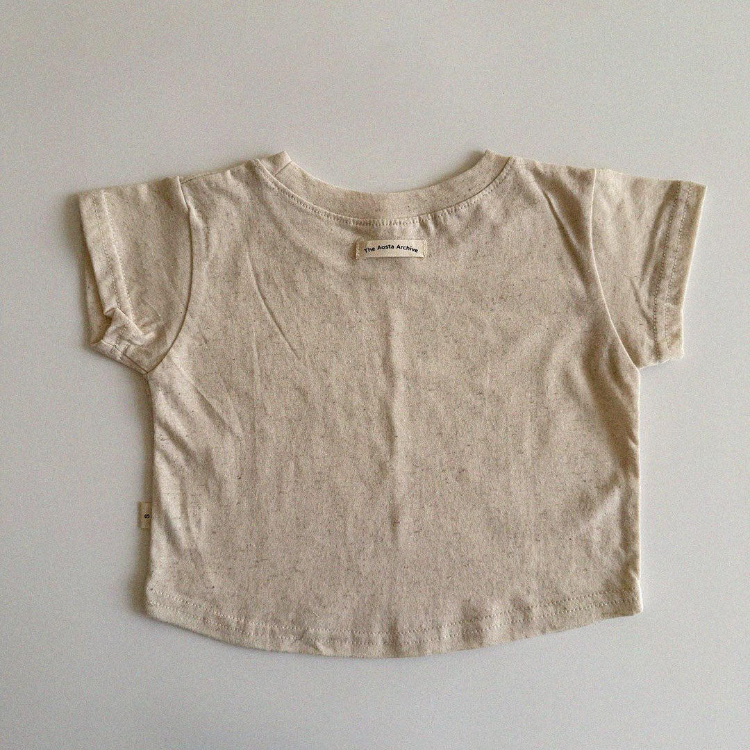 Baby/Toddler Aosta SS25 Cotton Basic Tee  (3m-5y)- 5 Colors - AT NOON STORE