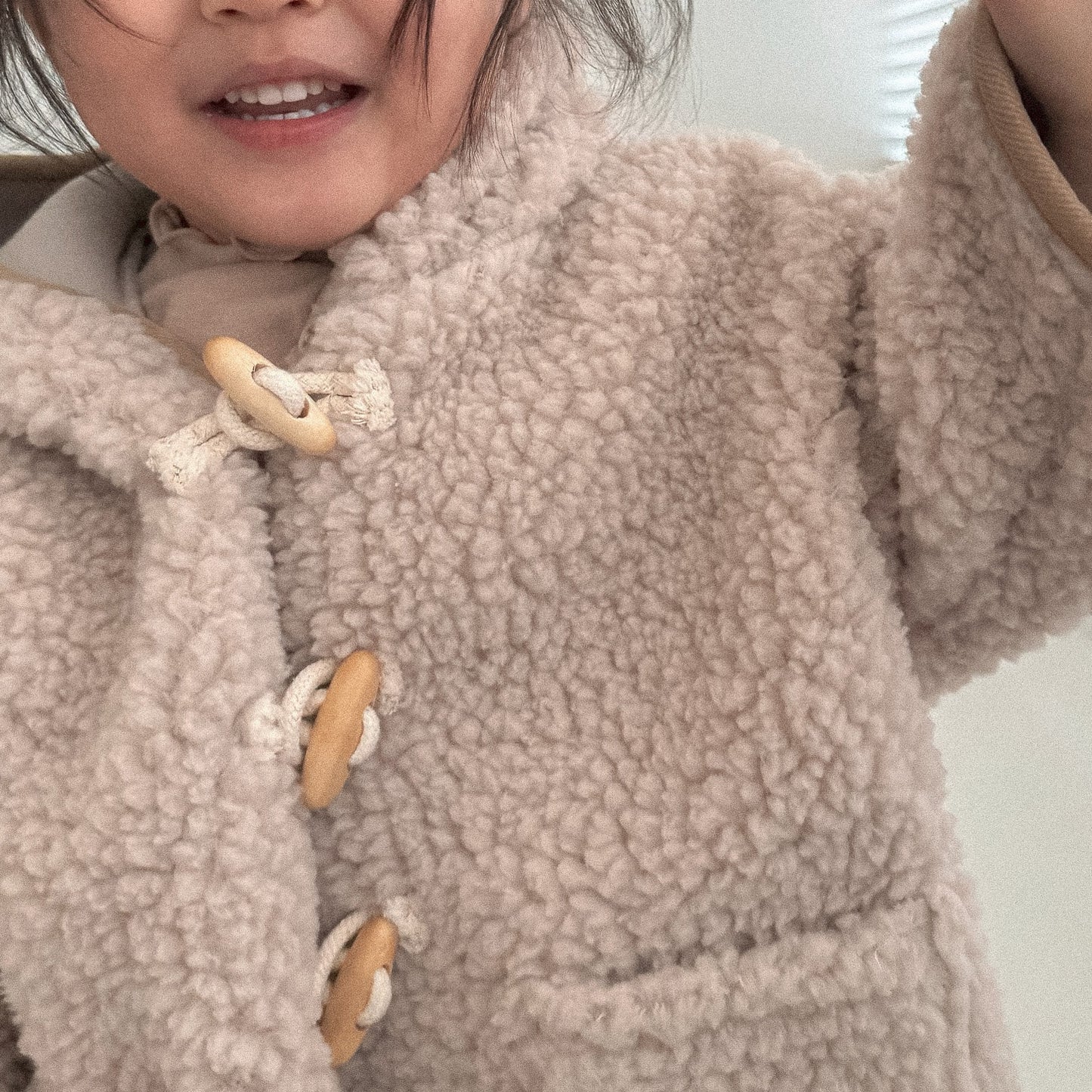 Baby Bella W25 Sherpa Hooded Pocket Duffle Jacket (6m-3y) - 2 Colors