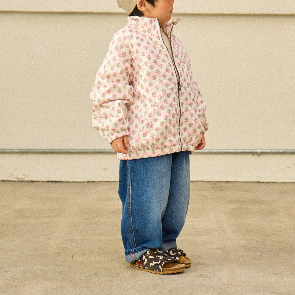 Toddler F25 Floral Padded Bomber Jacket (2-8y) - 2 Colors - AT NOON STORE