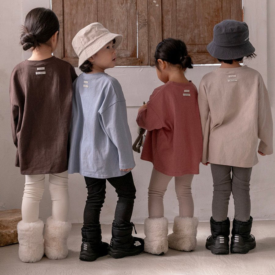 Toddler W25 Crewneck Long Sleeve Top (2-7y) - 4 Colors