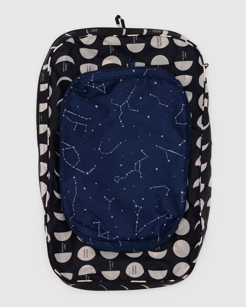 Baggu Large Packing Cube Set - Night Sky - AT NOON STORE