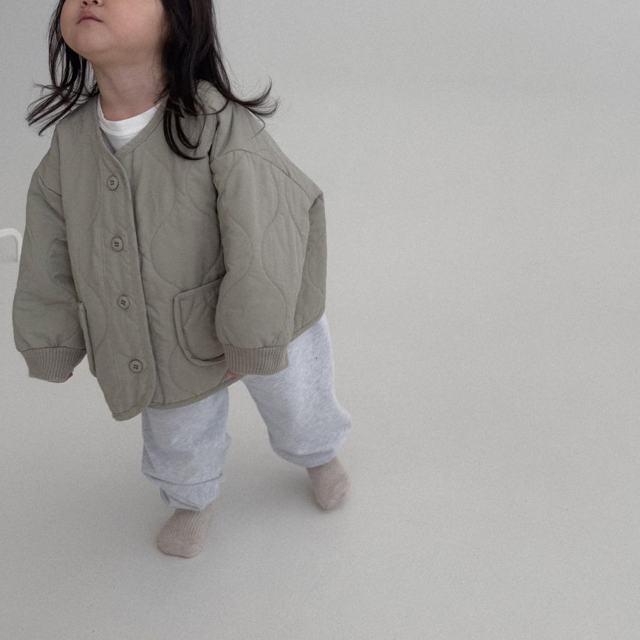 Toddler Bella F25 Quilted Pocket Jacket (1-6y) - 2 Colors