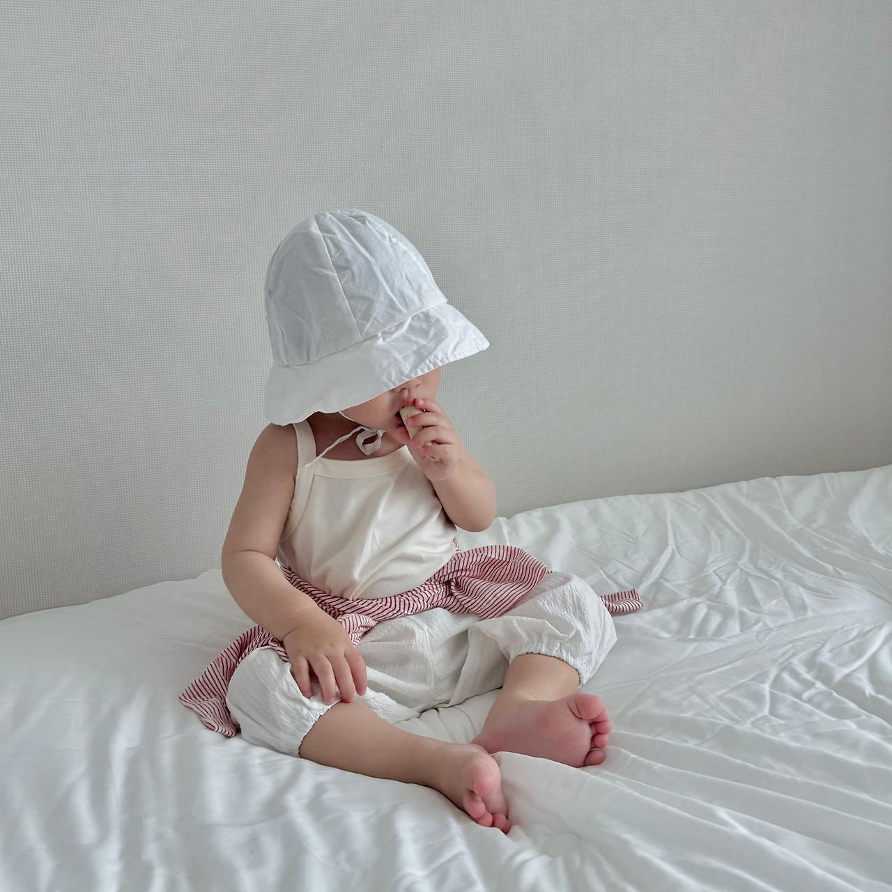 Baby Land SS26 Stretch Tank Top (4m-18m) - 2 Colors - AT NOON STORE