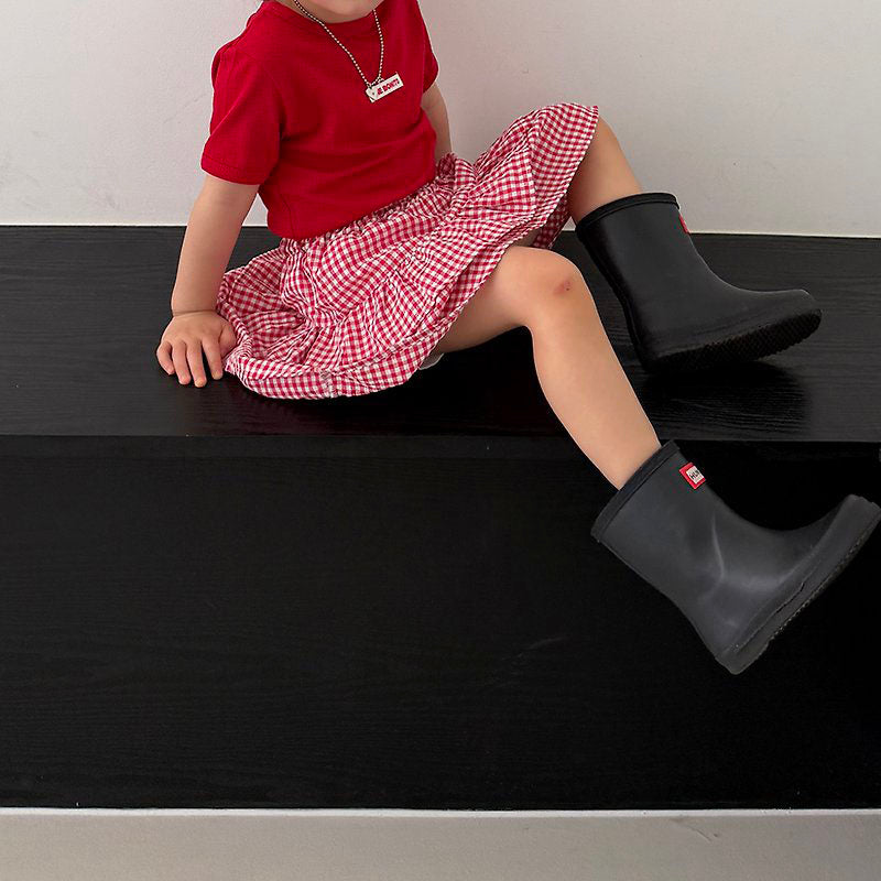 Toddler SS26 Plaid Ruffle Skort (12m-7y) - 2 Colors