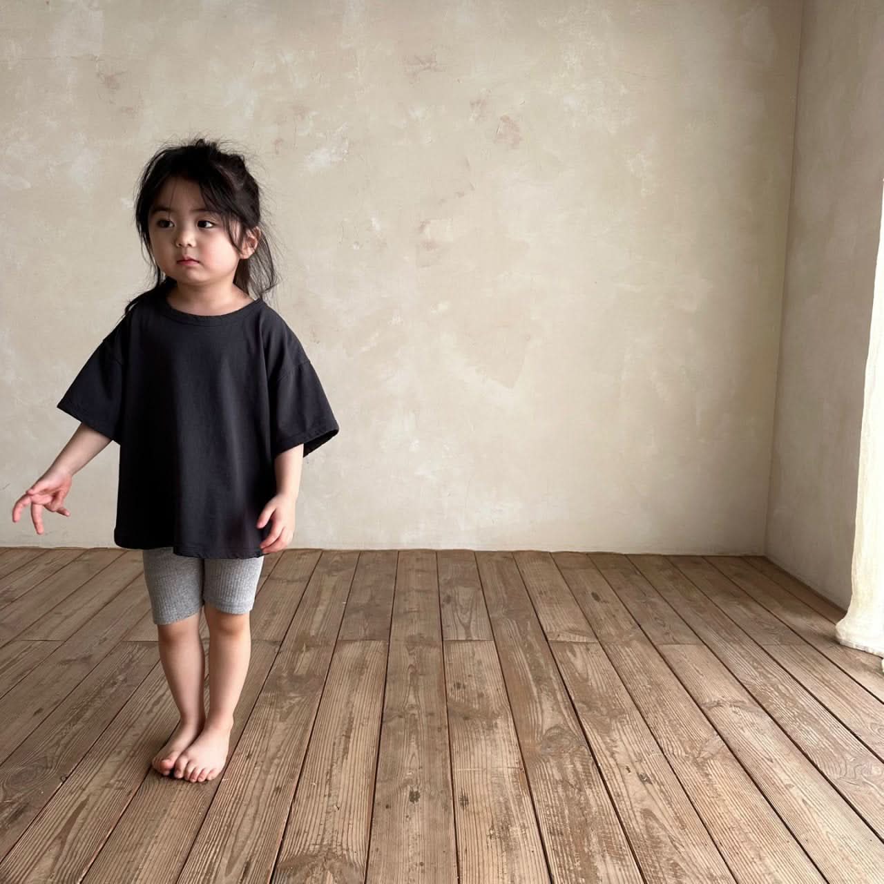 Kids Short Sleeve Basic Top (6m-6y) - 4 Colors - AT NOON STORE