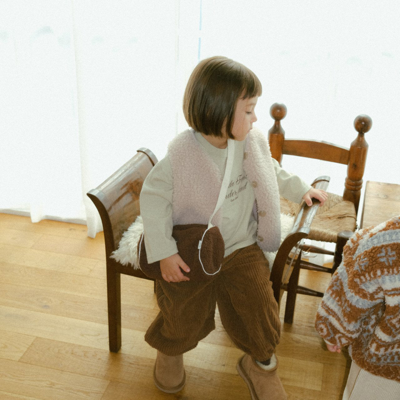 Toddler Land W25 Corduroy Cargo Jogger Pants (1-6y) - 3 Colors