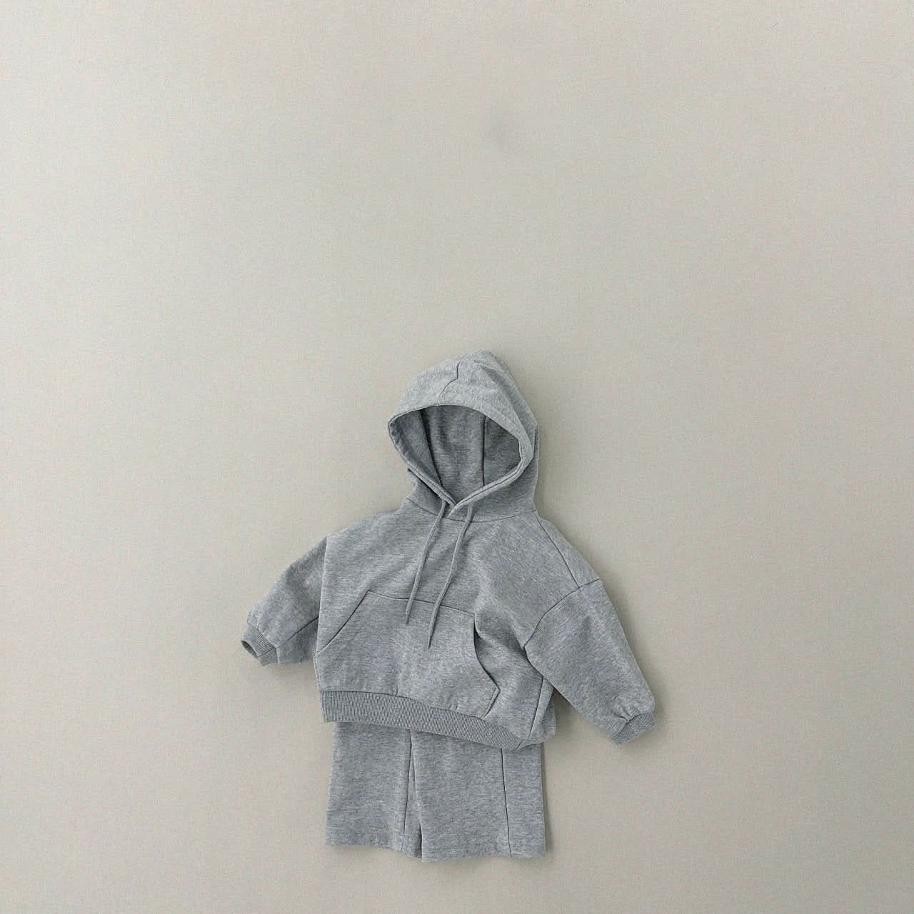 Kids Pullover Hoodie and Wide Pants Set (1-6y) - 4 Colors - AT NOON STORE