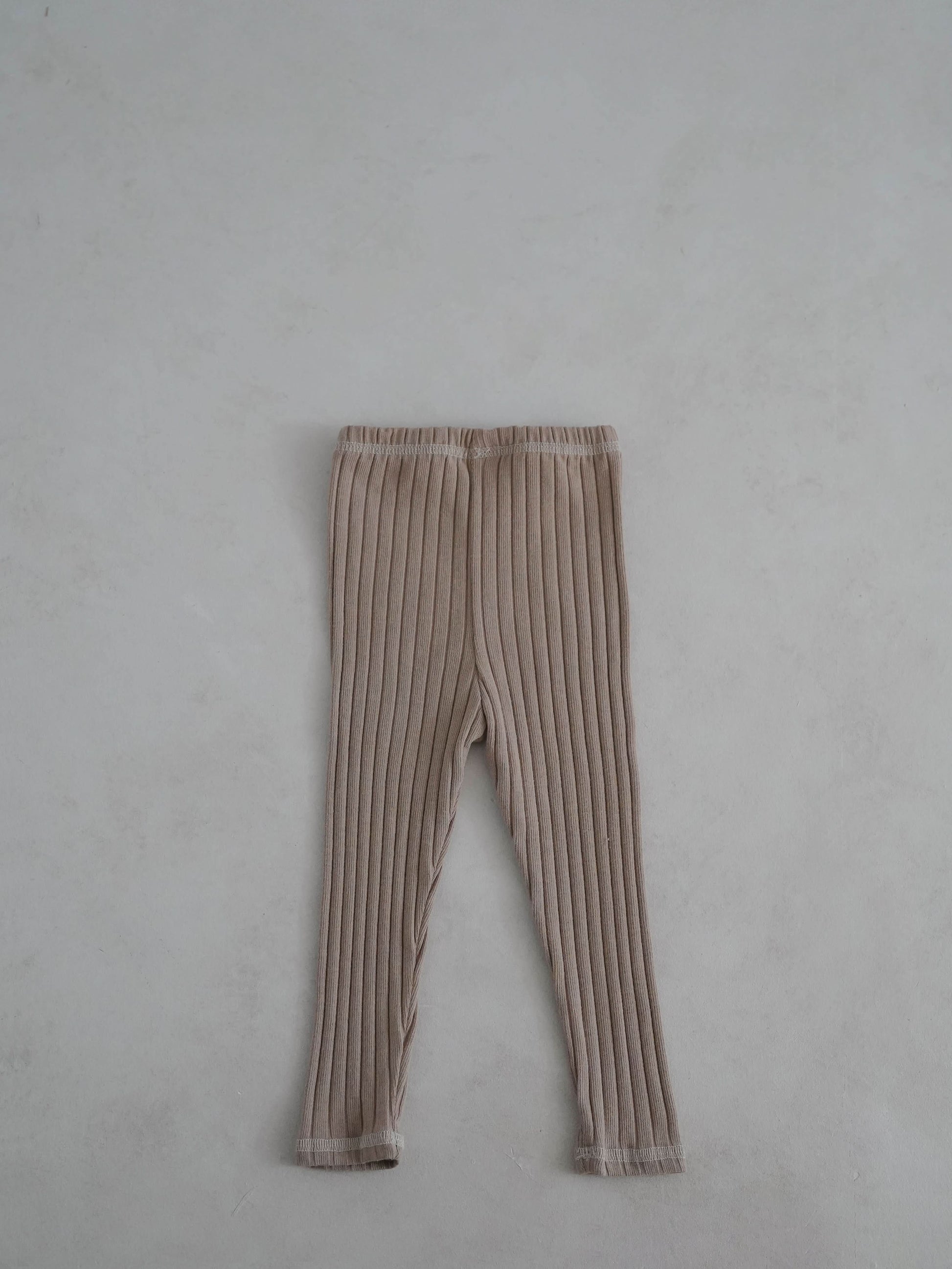 Toddler Stitch Detail Ribbed Top and Pants Set  (1-6y)- Blue - AT NOON STORE