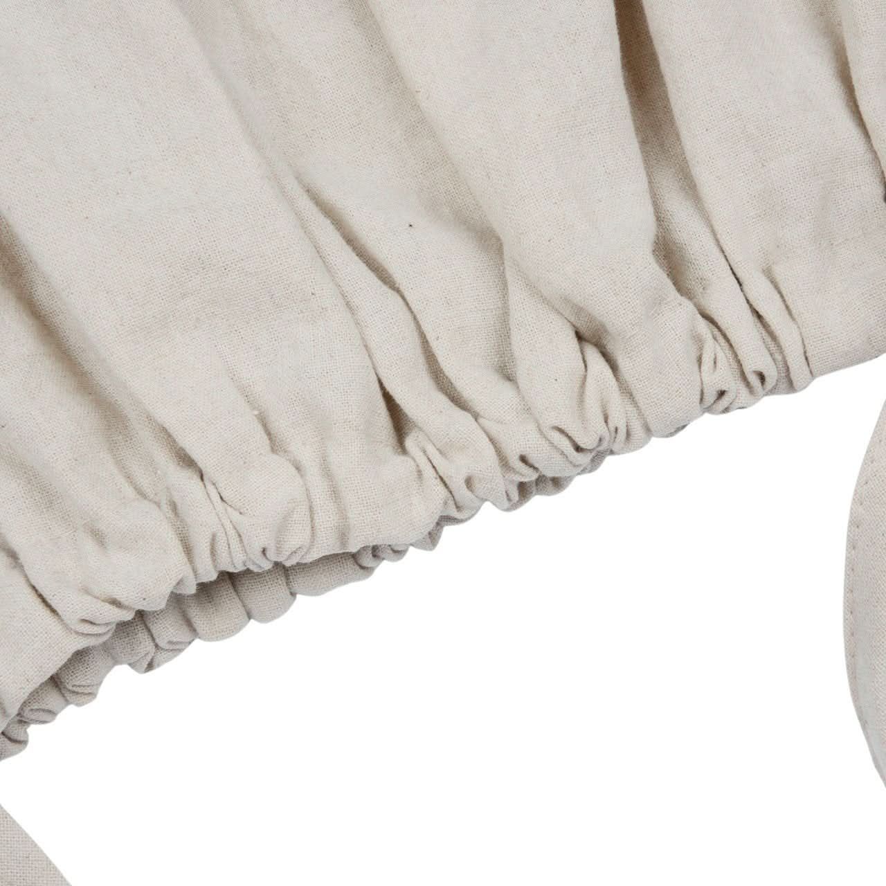 Girls Linen Balloon Halter Top and Wide Pants Set (3-6y) - Beige - AT NOON STORE