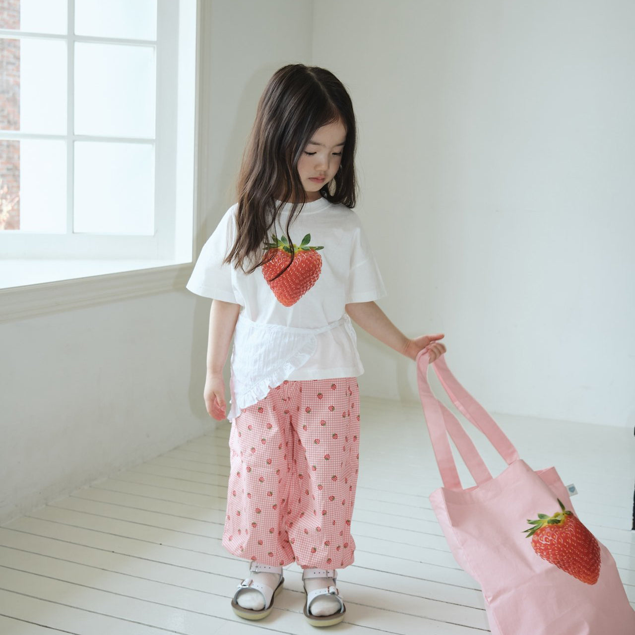 Toddler Land SS26 Berry Apple Short Sleeve Top (1-6y) - 2 Colors - AT NOON STORE