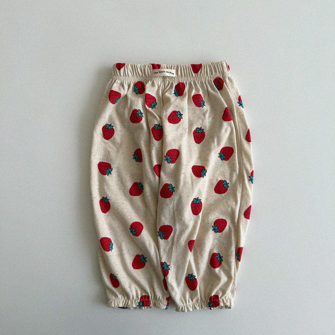 Baby/Toddler Aosta SS25 Cotton Basic Jogger Pants (3m-5y)- 5 Colors - AT NOON STORE