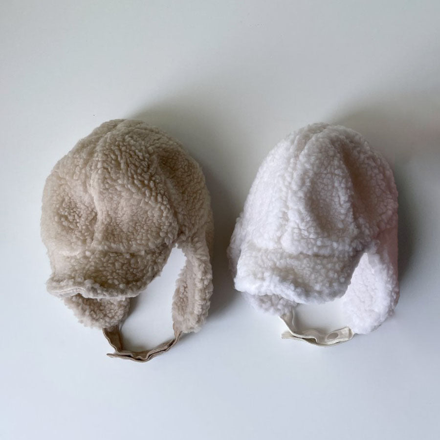 Toddler W25 Sherpa Earflap Hat (2-7y) - 2 Colors