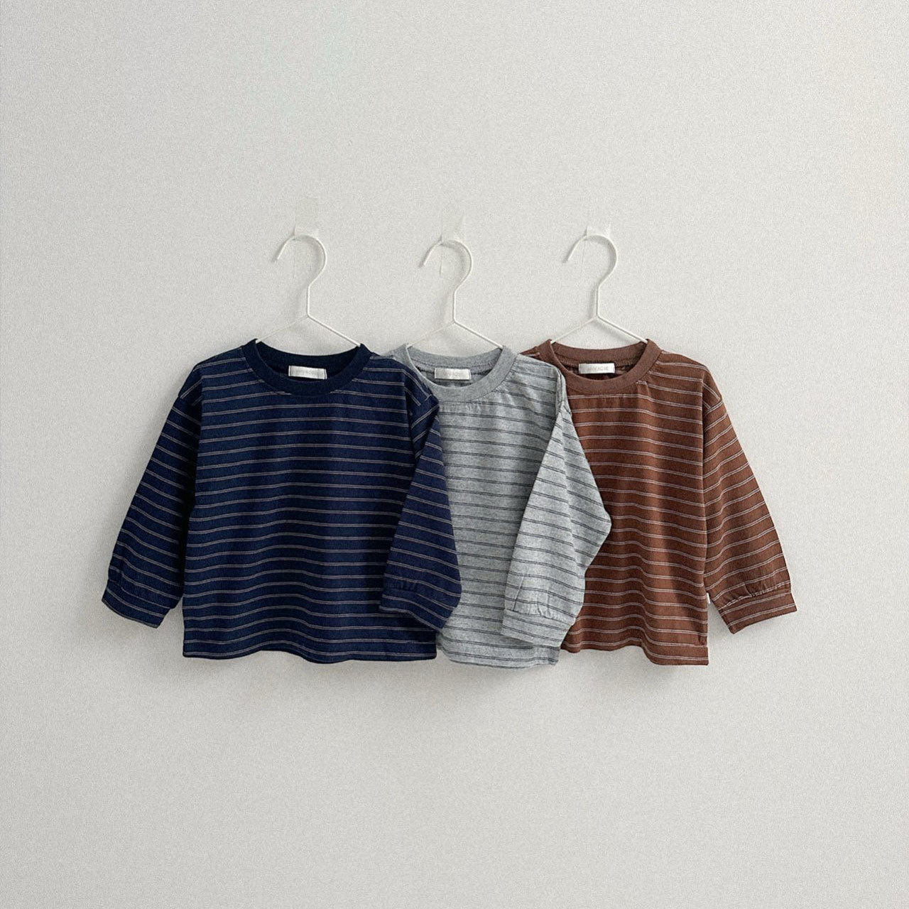Toddler W25 Stripe Long Sleeve Shirt (10m-4y) - 3 Colors - AT NOON STORE