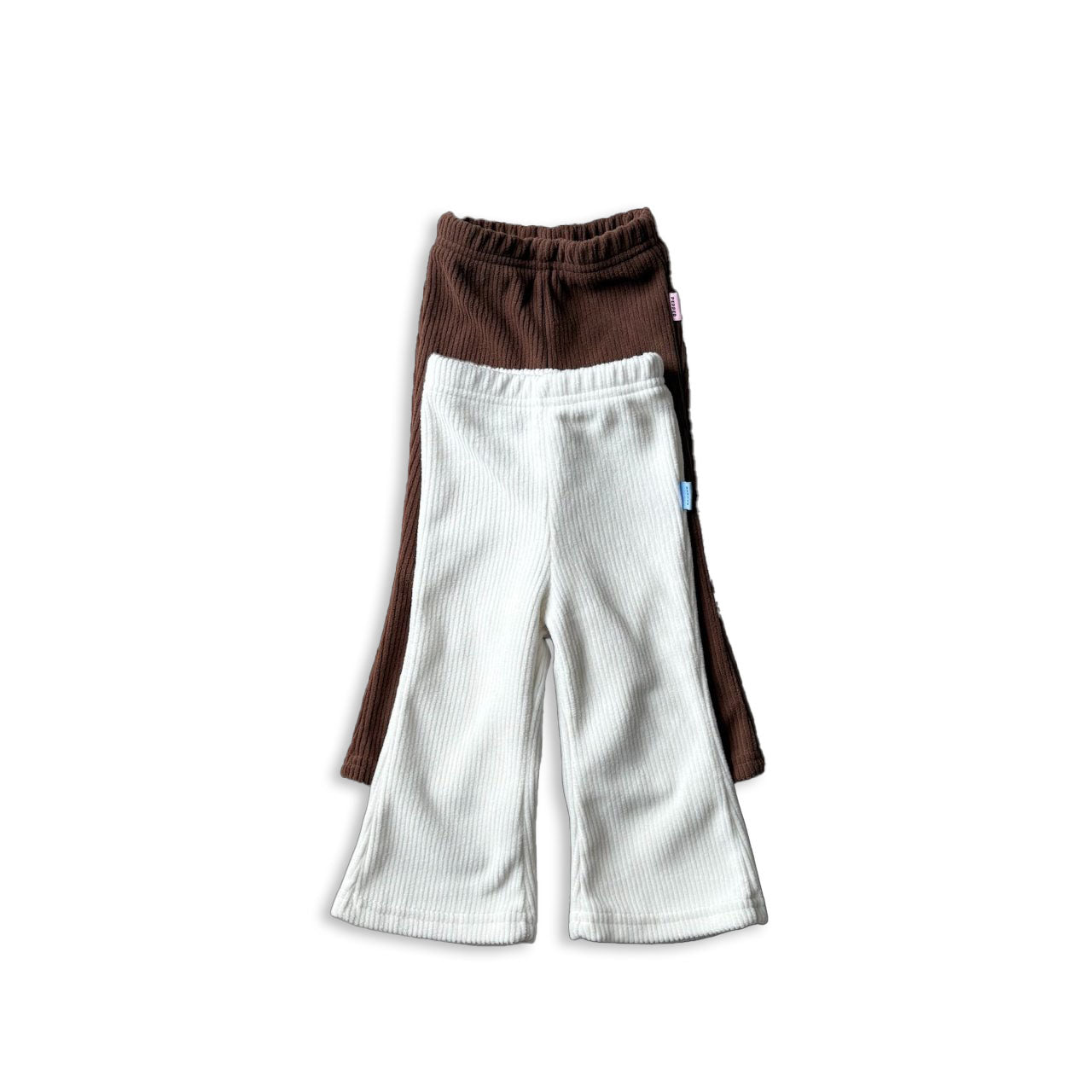 Toddler W25 Ribbed Flare Pants (1-7y) - 2 Colors