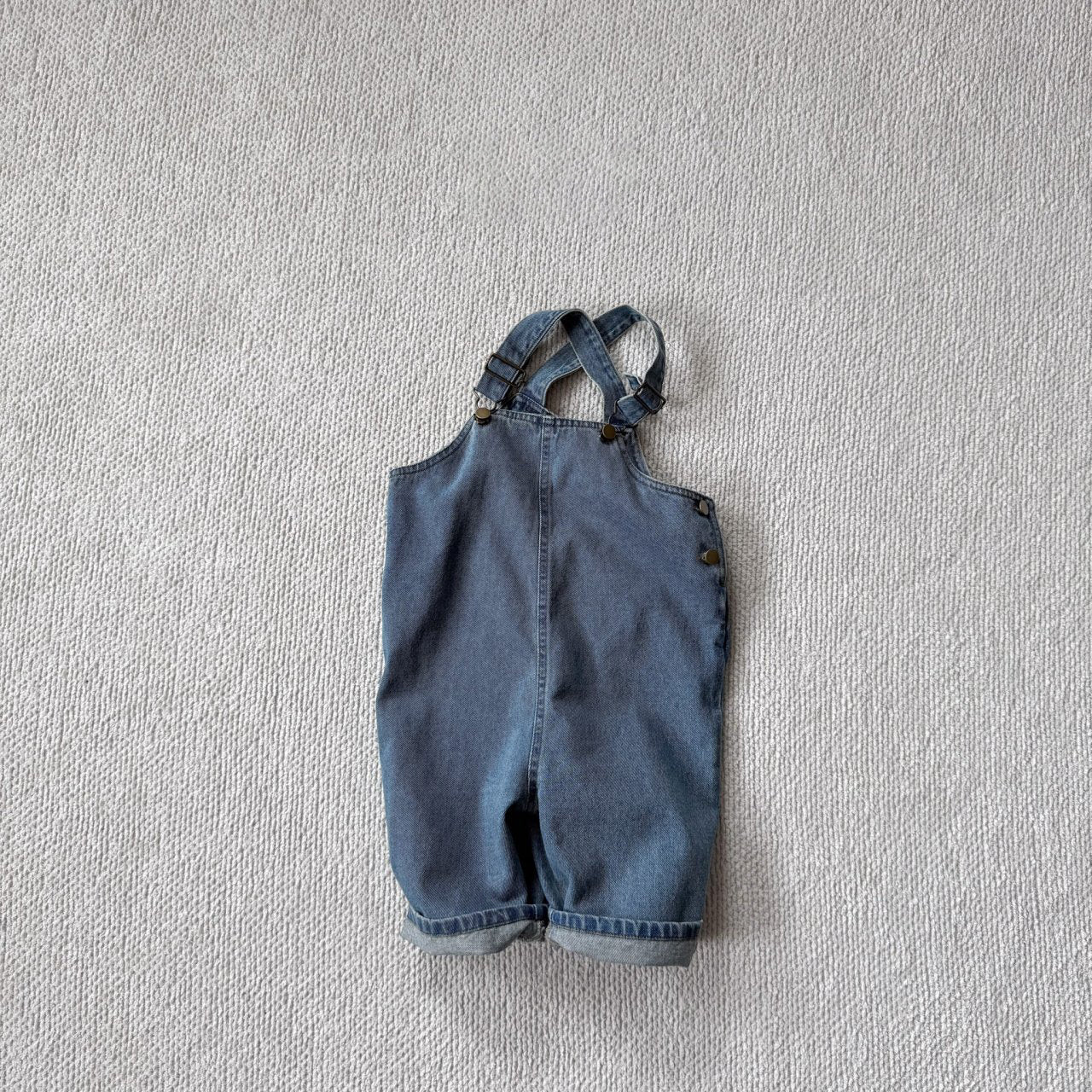 Baby Bella F25 Denim Overalls (6m-3y) - Denim