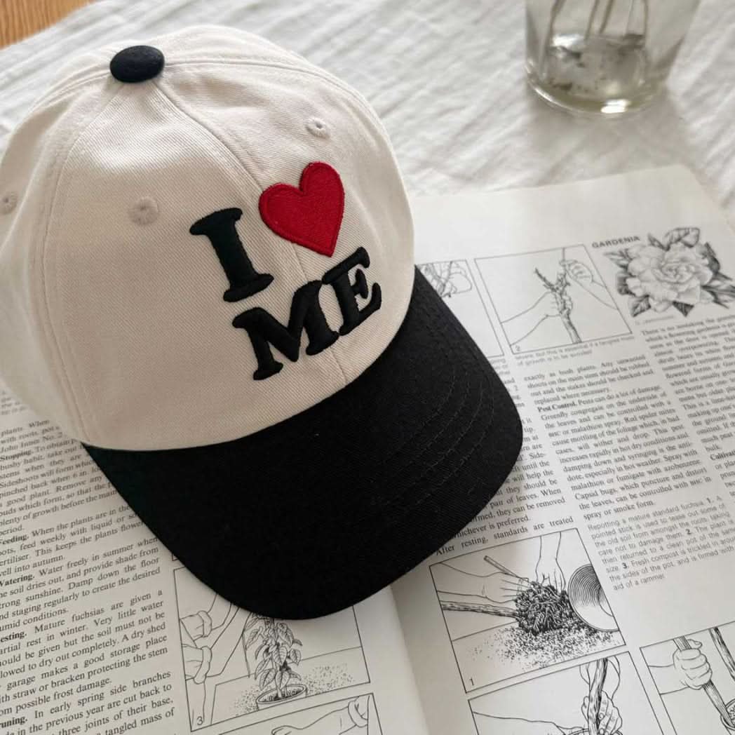 Embroidered Hat Youth Baseball Hats Near Me Toddler S25 'I LOVE ME