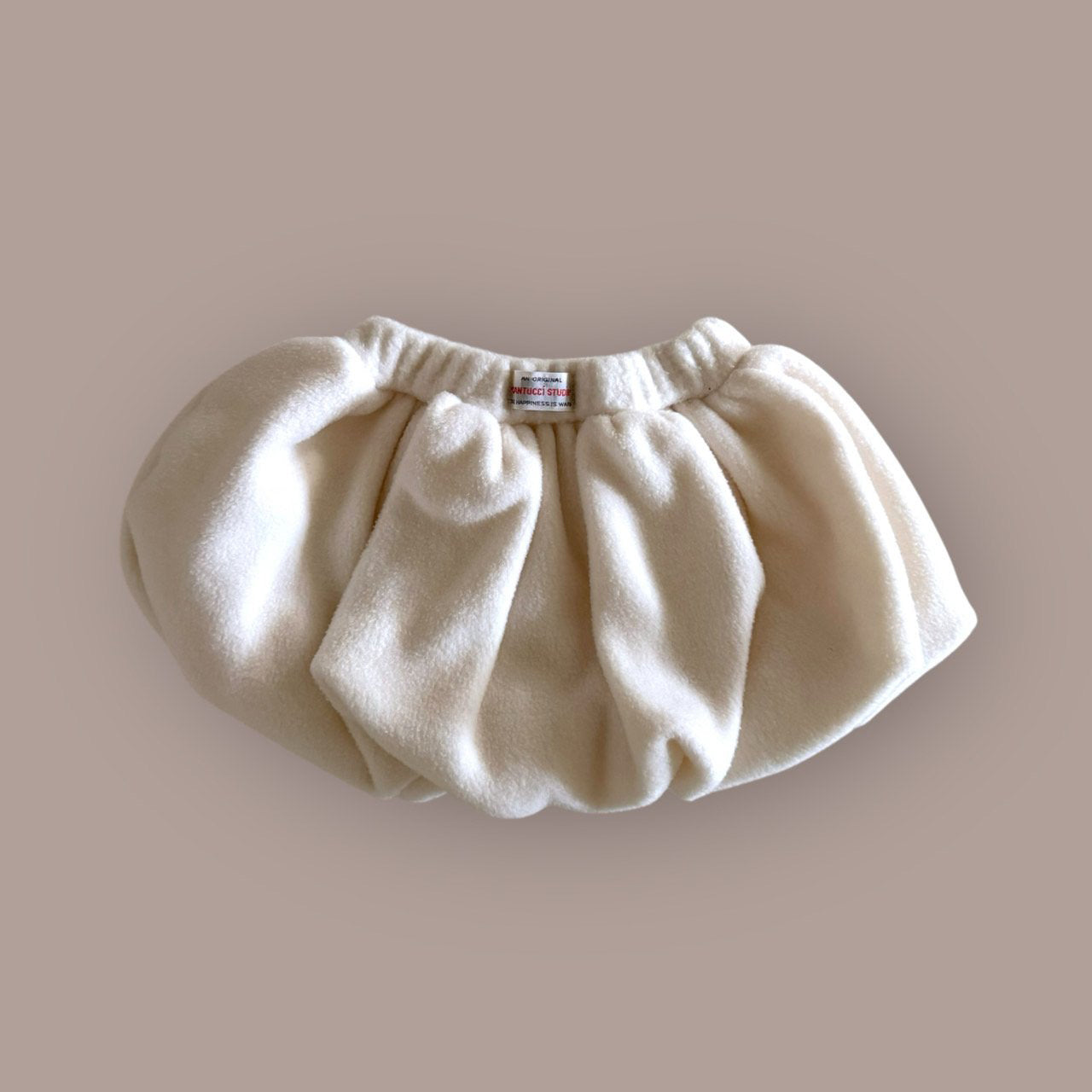 Kids W25 Fleece Balloon Skirt (2-7y) - Ivory