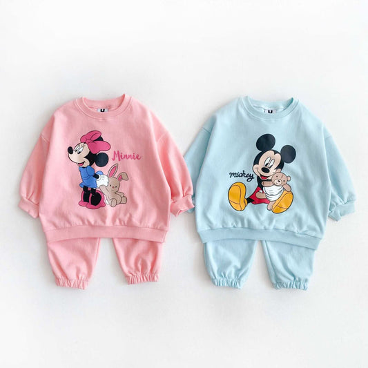 Toddler Disney Bear Bunny Sweatshirt and Jogger Pants Set (2-6y) - 2 Colors - AT NOON STORE