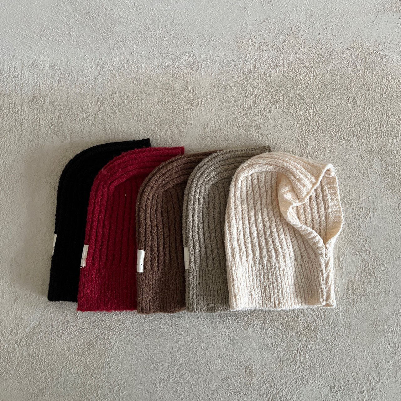 Toddler Lala W25 Ribbed Balaclava (1-5y) - 5 Colors - AT NOON STORE