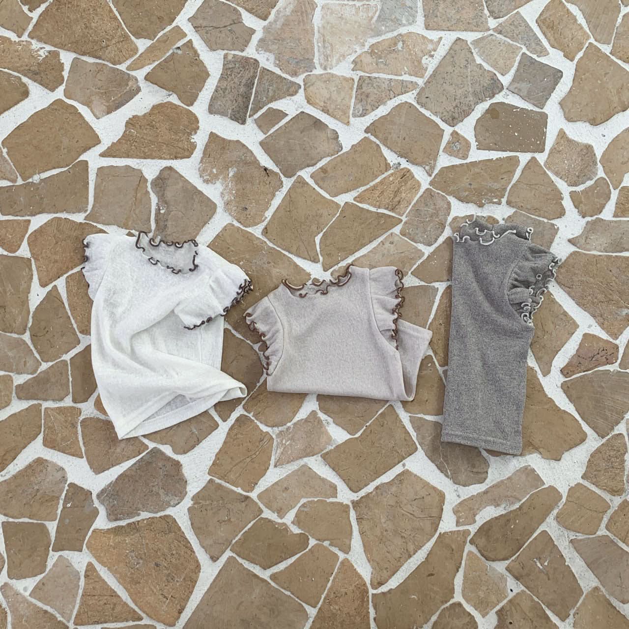Baby BH Lettuce-Edge Top (3-18m) - 3 Colors - AT NOON STORE