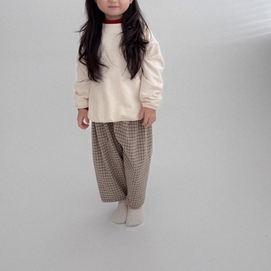 Baby/Toddler Bella F25 Curved Hem Long Sleeve Top (6m-6y) - Ivory - AT NOON STORE