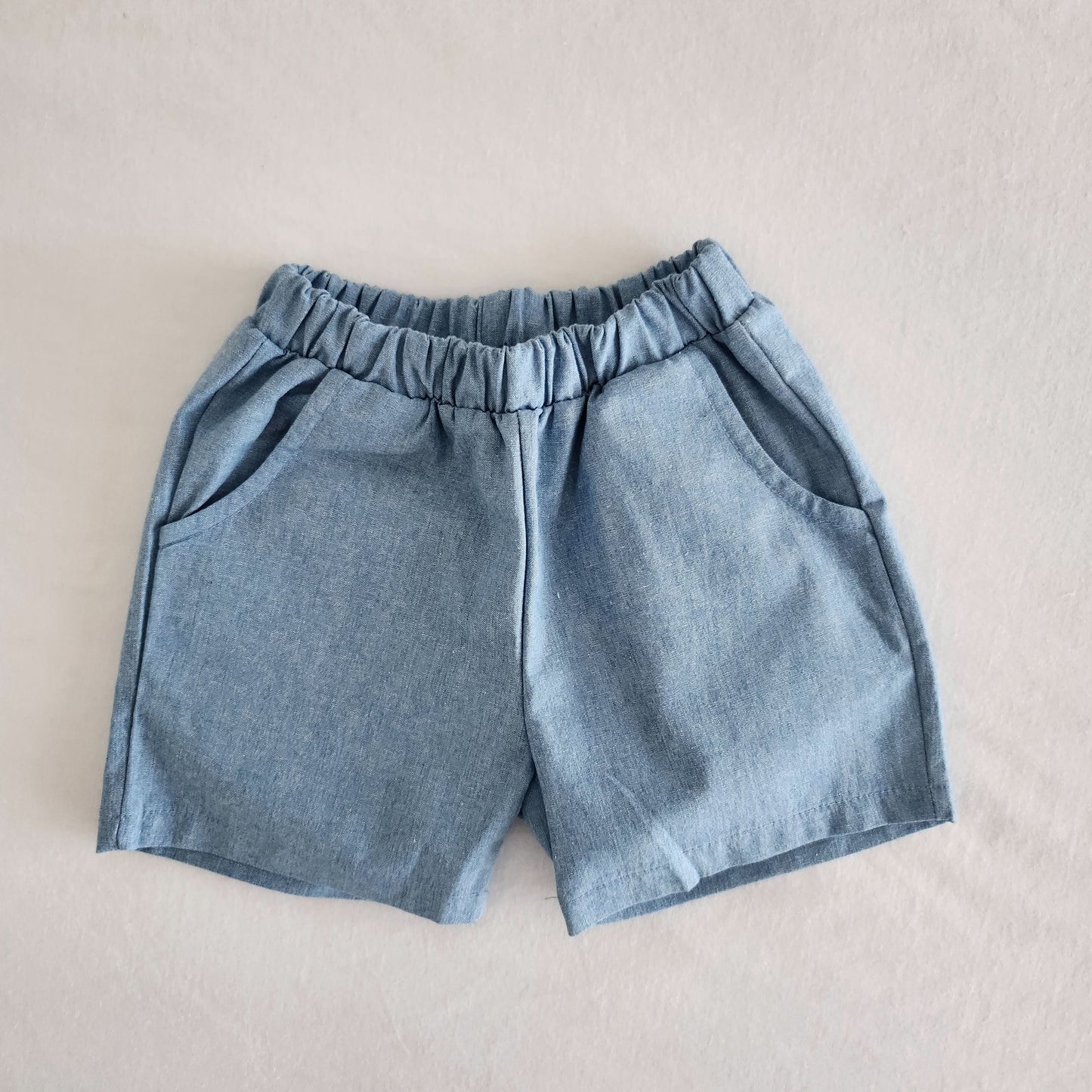 Toddler Pocket Shorts (6m-5y) - Blue - AT NOON STORE