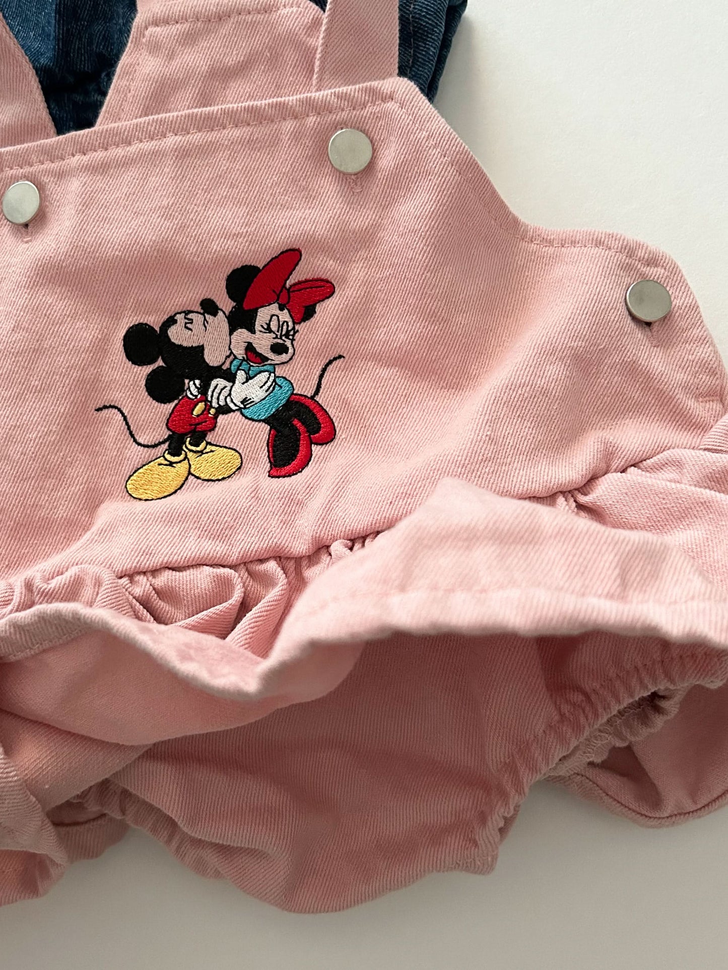 Baby Mickey and Minnie Embroidery Skirtalls (3-18m) - 2 Colors - AT NOON STORE