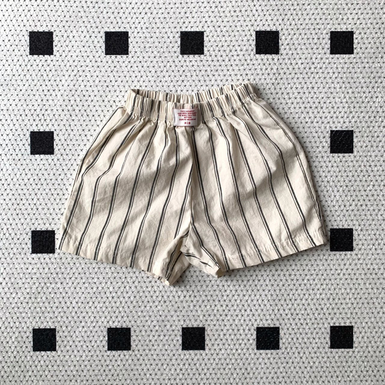 Toddler SS25 Ticking Stripe Shorts (1-7y) - 2 Colors - AT NOON STORE