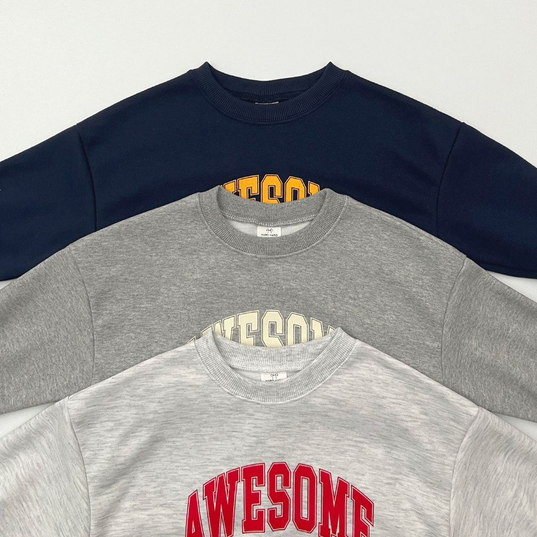Kids F25 AWESOME Sweatshirt (2-7y) - 3 Colors - AT NOON STORE