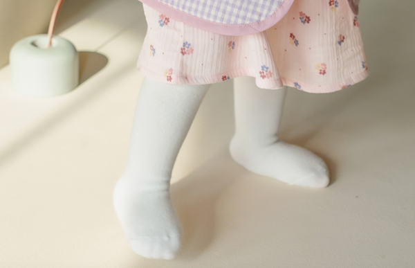 Baby Plain Tights (3m-4y) - 2 Colors