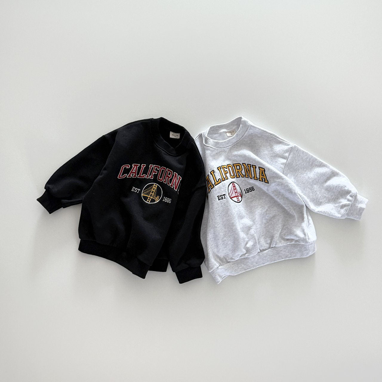 Toddler F25 California Long Sleeve Sweatshirt (12m-7y) - 2 Colors - AT NOON STORE