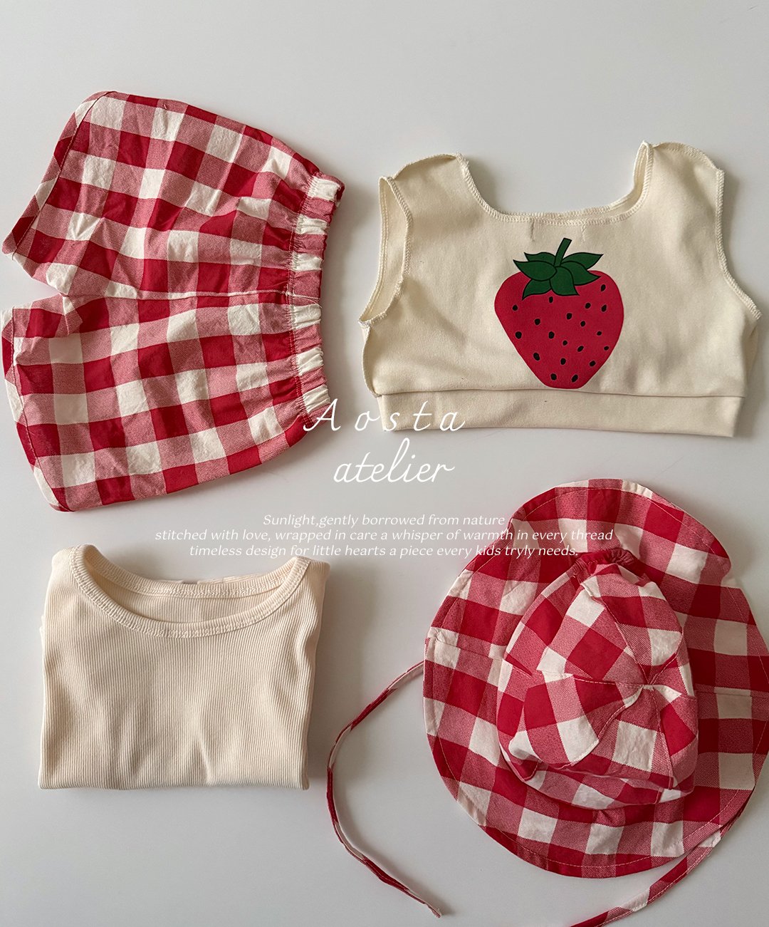 Toddler Aosta SS25 Summer Bucket Hat (0-4y) - 4 Colors - AT NOON STORE