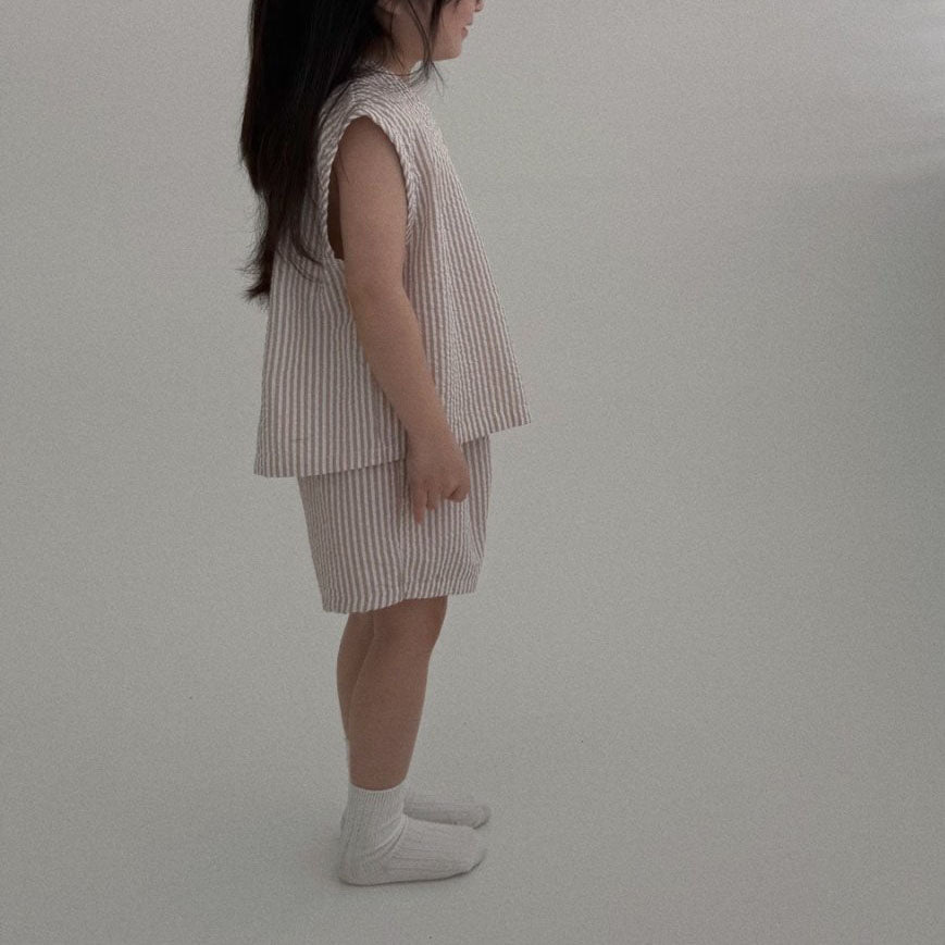 Baby Toddler Bella SS25 Sleeveless Top and Shorts Set (6m-6y) - 2 Colors - AT NOON STORE