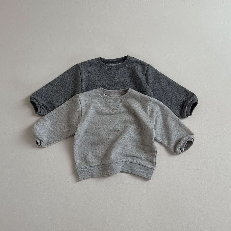 Toddler Crewneck Long Sleeve Sweatshirt (10m-4y) - 2 Colors - AT NOON STORE