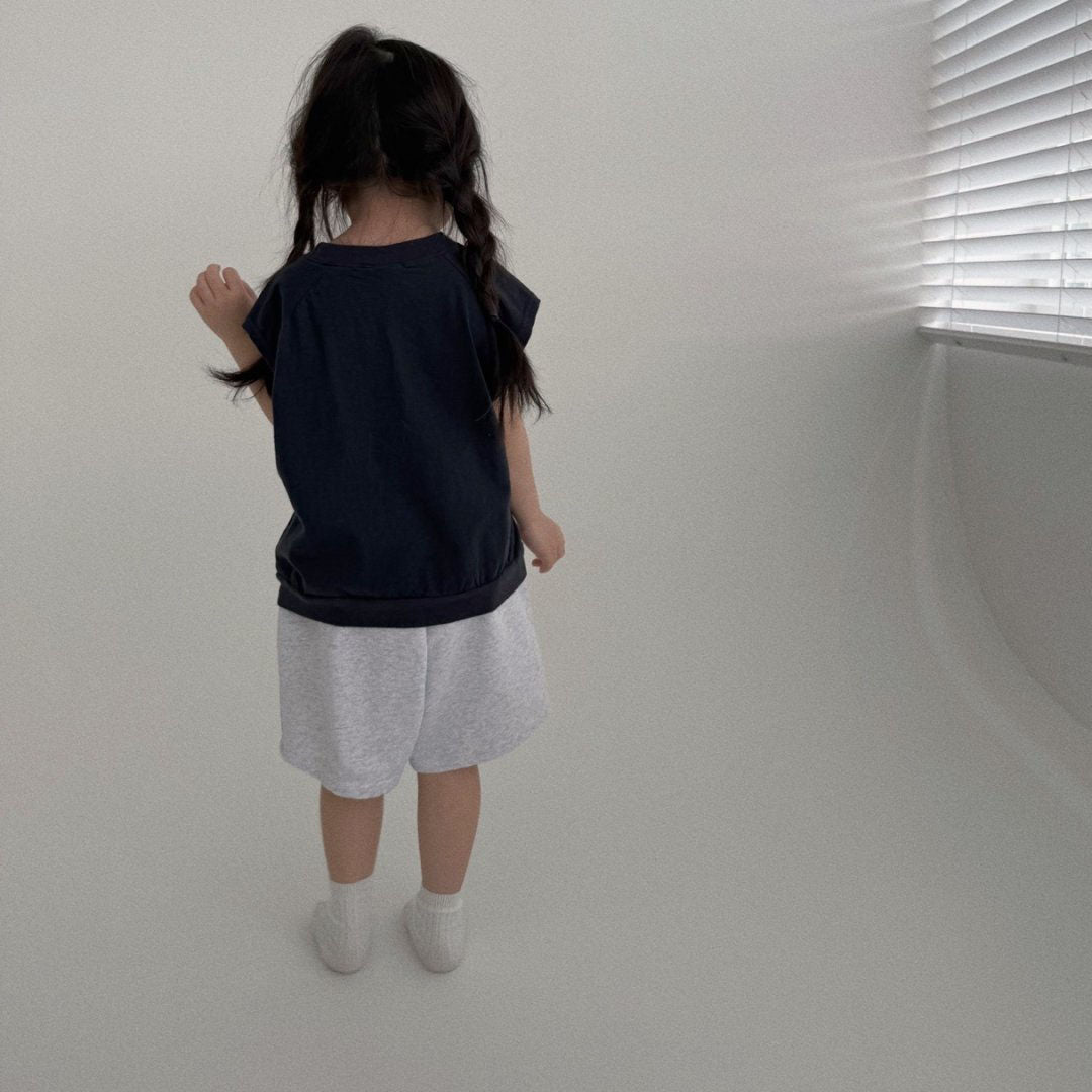 Toddler Bella SS25 Front Pocket Knee-Length Sweat Pants (1-6y) - 2 Colors - AT NOON STORE