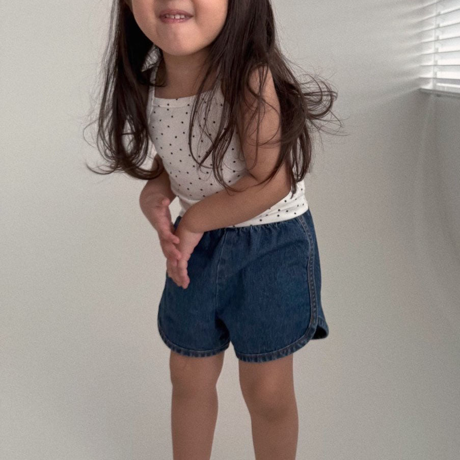 Toddler Bella SS25 Dolphin Hem Denim Shorts (1-6y) - 2 Colors - AT NOON STORE