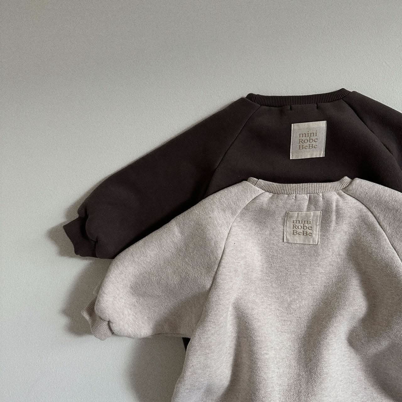 Baby Soft Brushed Cotton Jumpsuit (10-24m) - Oatmeal - AT NOON STORE