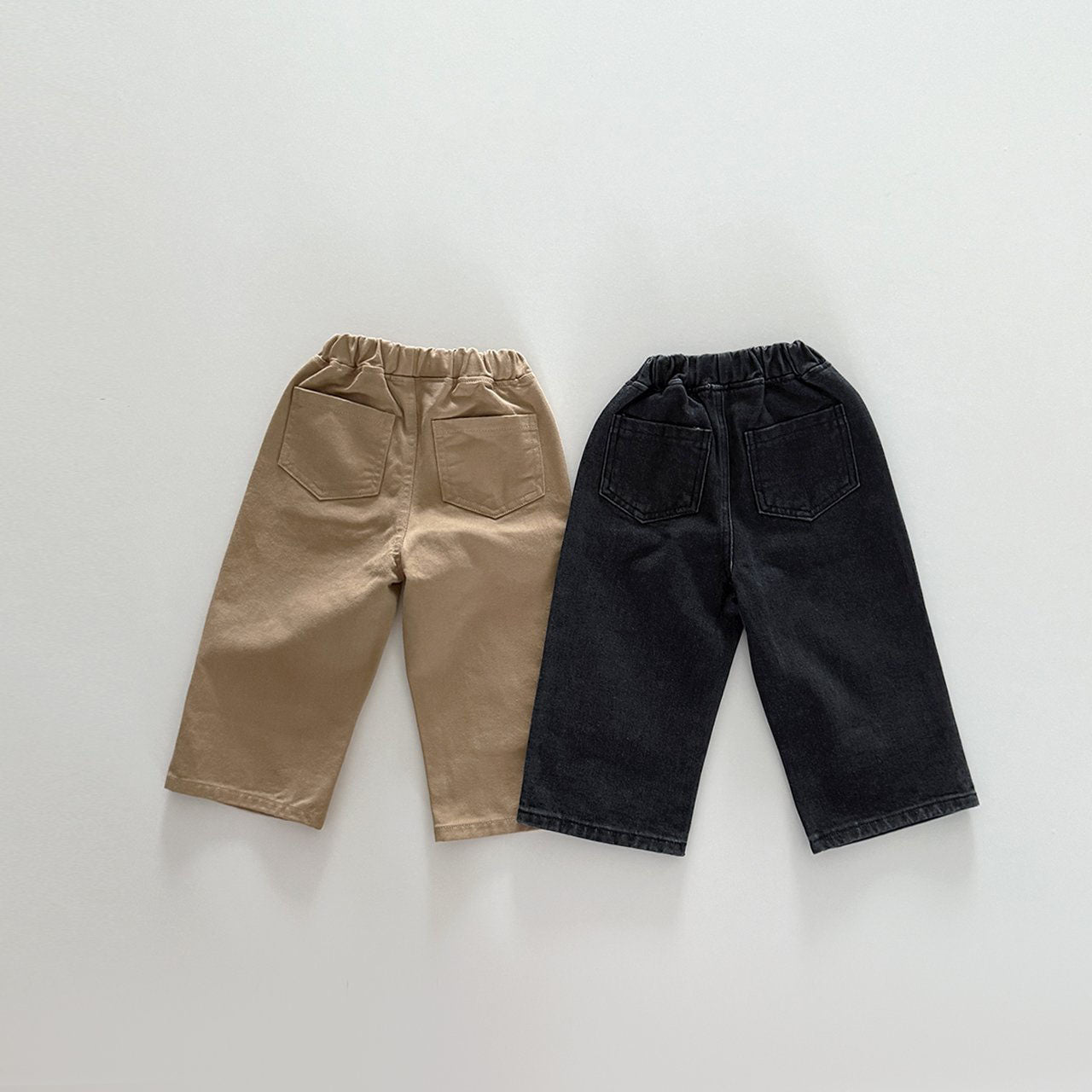 Toddler F25 Big Pocket Denim Pants (12m-7y) - 2 Colors - AT NOON STORE